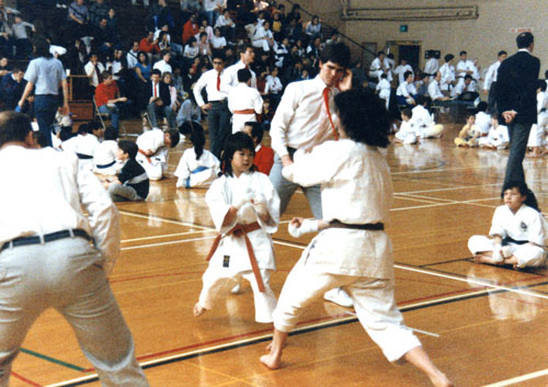 photo of Sensei Arai as little girl